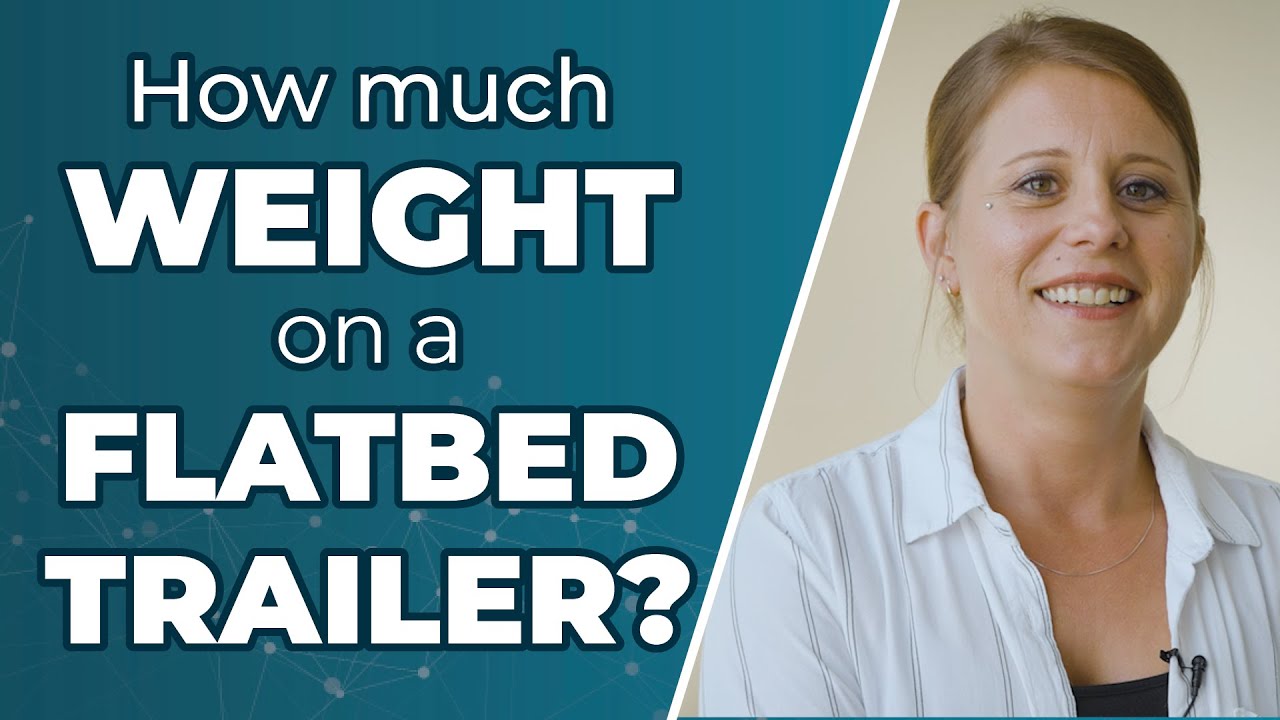 [Video] How Much Weight Can You Ship On a Flatbed Trailer?